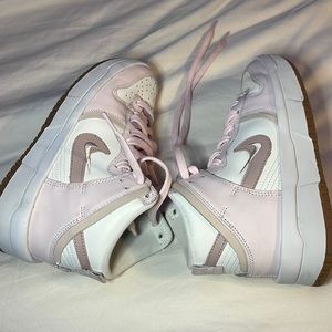 Wmns dunk high up rebel ‘pink Oxford’ Size 6